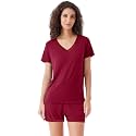 WiWi Bamboo Viscose Womens Pajamas Cooling Sleepwear for Hot Flashes S-4X
