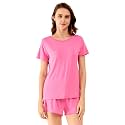 WiWi Bamboo Viscose Womens Pajamas Cooling Sleepwear for Hot Flashes S-4X