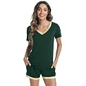 WiWi Bamboo Viscose Womens Pajamas Cooling Sleepwear for Hot Flashes S-4X