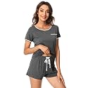 WiWi Bamboo Viscose Womens Pajamas Cooling Sleepwear for Hot Flashes S-4X