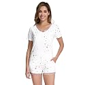 WiWi Bamboo Viscose Womens Pajamas Cooling Sleepwear for Hot Flashes S-4X