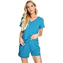 WiWi Bamboo Viscose Womens Pajamas Cooling Sleepwear for Hot Flashes S-4X