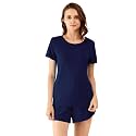 WiWi Bamboo Viscose Womens Pajamas Cooling Sleepwear for Hot Flashes S-4X