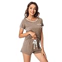 WiWi Bamboo Viscose Womens Pajamas Cooling Sleepwear for Hot Flashes S-4X