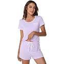 WiWi Bamboo Viscose Womens Pajamas Cooling Sleepwear for Hot Flashes S-4X