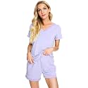 WiWi Bamboo Viscose Womens Pajamas Cooling Sleepwear for Hot Flashes S-4X