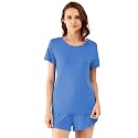 WiWi Bamboo Viscose Womens Pajamas Cooling Sleepwear for Hot Flashes S-4X