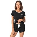 WiWi Bamboo Viscose Womens Pajamas Cooling Sleepwear for Hot Flashes S-4X