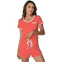 WiWi Bamboo Viscose Womens Pajamas Cooling Sleepwear for Hot Flashes S-4X