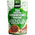 Wixar Mushroom Powder - Ten Treasure Mushrooms Extract Supplement 4oz