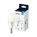 Wiz Wi-Fi 40W Yellow/White Smart Candle Type Bulb C37 E14 (Philips Lighting Guaranteed)