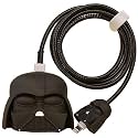 Cute 3D Silicone 360 Protection Charger Case Cover Compatible for i-Phone 18W - 20W Charger, Stylish Spiral Cable Protective Cover for i-Phone Charger 18W-20W (Darth Vader) Multicolor