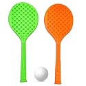 Wizme Badminton Racket Set Game Set for Kids at Home Entertainment Set for Kids for Gifting Purpose Pack of 1 (batminton 1)
