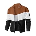 Wizoat Mens Casual Jacket Lightweight Jacket Varsity Coat