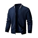 Wizoat Mens Casual Jacket Lightweight Jacket Varsity Coat