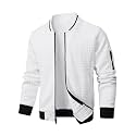 Wizoat Mens Casual Jacket Lightweight Jacket Varsity Coat