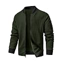Wizoat Mens Casual Jacket Lightweight Jacket Varsity Coat