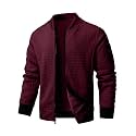 Wizoat Mens Casual Jacket Lightweight Jacket Varsity Coat