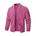Wizoat Mens Casual Jacket Lightweight Jacket Varsity Coat