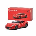 Wizplex Bburago Official Licensed Ferrari F12tdf 1:64 Scale Die Cast Metal Toy Car with Sealed Body Casting - Collectible Miniature Model for Display and Gifting, Ages 3 and Up