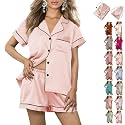 WJing Yi Jia Womens 3Pcs Floral Pajamas