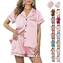 WJing Yi Jia Womens 3Pcs Floral Pajamas