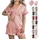 WJing Yi Jia Womens 3Pcs Floral Pajamas
