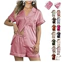 WJing Yi Jia Womens 3Pcs Floral Pajamas