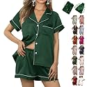 WJing Yi Jia Womens 3Pcs Floral Pajamas
