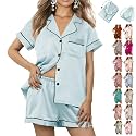 WJing Yi Jia Womens 3Pcs Floral Pajamas