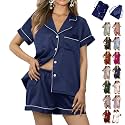 WJing Yi Jia Womens 3Pcs Floral Pajamas