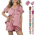 WJing Yi Jia Womens 3Pcs Floral Pajamas