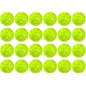 WJX Outdoor 40-Hole Recration Balls 24 Pack, Durable Injection-Molded Training Balls, Outdoor Recreation Balls Set, Official Size &amp; Weight