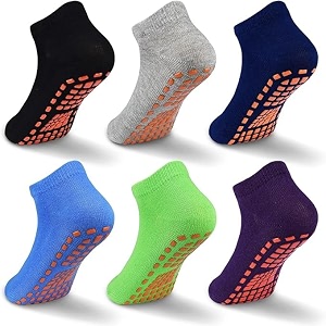 WKLOUYHE Anti-slip Athletic Sock for Kids Youth