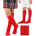 WKLOUYHE Kid39s Knee High Cotton Socks for