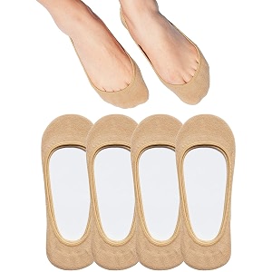 wklouyhe no show socks women for flats non slip invisible ultra low cut socks for shoe_free sizemulticolour