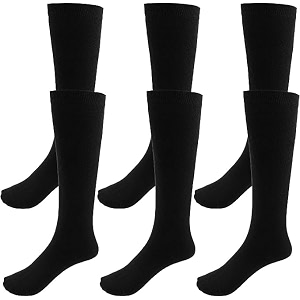 WKLOUYHE Unisex Kids School Uniform Cotton Knee