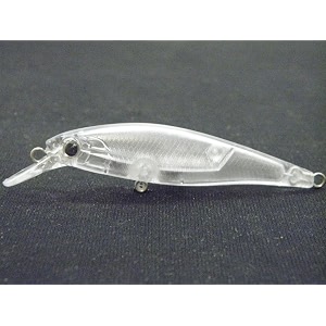 10 blank unpainted sinking minnow tight wobble jerkbait fishing lures upm762p10