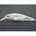 10 Blank Unpainted Sinking Minnow Tight Wobble Jerkbait Fishing Lures UPM762P10