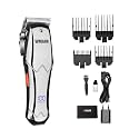 WMARK 0 Gapped Hair Clipper Self Sharpening Blade 6500 Rpm Magnetic Motor Charging Adaptor 4 Guide Comb Taper Lever Adjustments For Close Cut Trimming For Men Runtime 150 Min-Battery Powered, Model 4