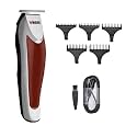 Wmark Ng-313 Pro Li Outliner Cordless T Blade Hair Clipper Professional 0.1 Gapped Outlining For Barbers 0.1Mm Balding Shape Up 6800 Rpm Powerful Rotary Motor Runtime 100 Min - Women