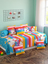 WMK Polycotton Cartoon Diwan Set