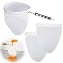WMKGG Ultra Fine Mesh Strainer Bags,Cheese Cloth Bag for Straining