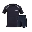 WMX Athletic Men39s 2 Piece Stretchy Compression