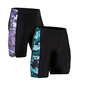 wmx unisex compression sports shorts half tights combo pack
