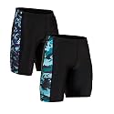 WMX Unisex Compression Sports Shorts Half Tights Combo Pack
