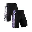 WMX Unisex Compression Sports Shorts Half Tights Combo Pack