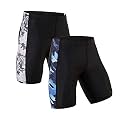 WMX Unisex Compression Sports Shorts Half Tights Combo Pack