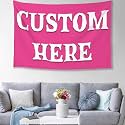 Wmzbhswj Custom Tapestry Upload Images Customized Personalized Backdrop Poster Customize Wall Backdrop Tapestry for Bedroom (80x60 inch Horizontal)
