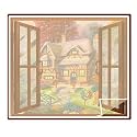 Fiberglass Mesh &amp; Polyester Pre-Stitched Window Mosquito Net Color-Ivory (Size:120x150cms/ 47.24x59.05Inches/ 3.93x4.92ft) Insect Net for Windows with Self Adhesive Hook Tape